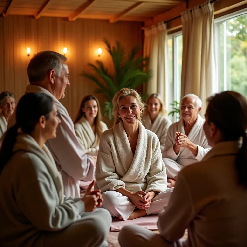 Egy csoport ember, akik közösen sportolnak a szív egészségéért